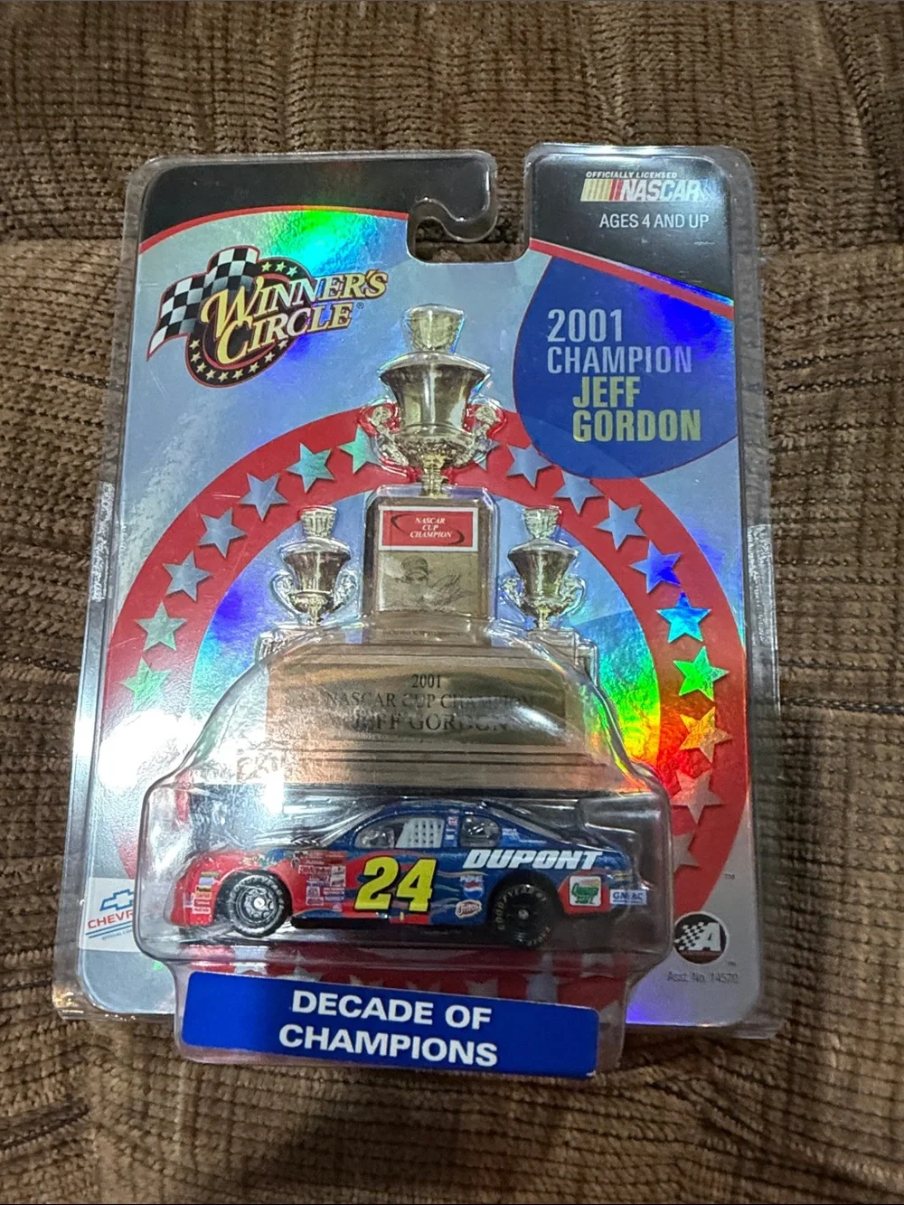 Winner’s Circle #24 Decade of Champions Toy Car 1995, 1997, & 2001